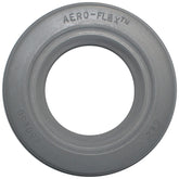Side view of 6 x 2 in. (150x50) Rib Urethane Wheelchair Tire used for caster wheels
